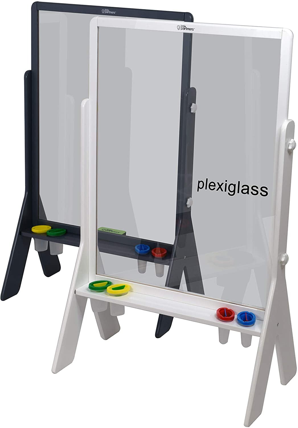 Little Partners Peek a Boo Contempo Art Easel Two Sided Plexi Glass