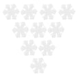 thumbnail image 2 of Flocon de Neige Confettis, Flocon de Neige Confettis Décoration Réutilisable Durable Multi Usage pour les Mariages, 2 of 8