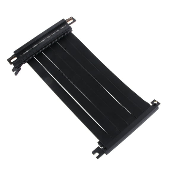 Double Reverse Graphics Card Extension Cable PCIe 3.0 x16 Flexible GPU Riser