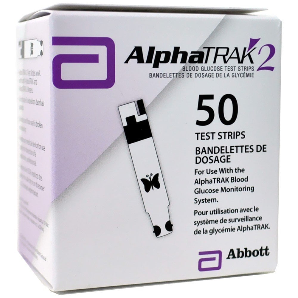 AlphaTRAK 2 Blood Glucose Test Strips 