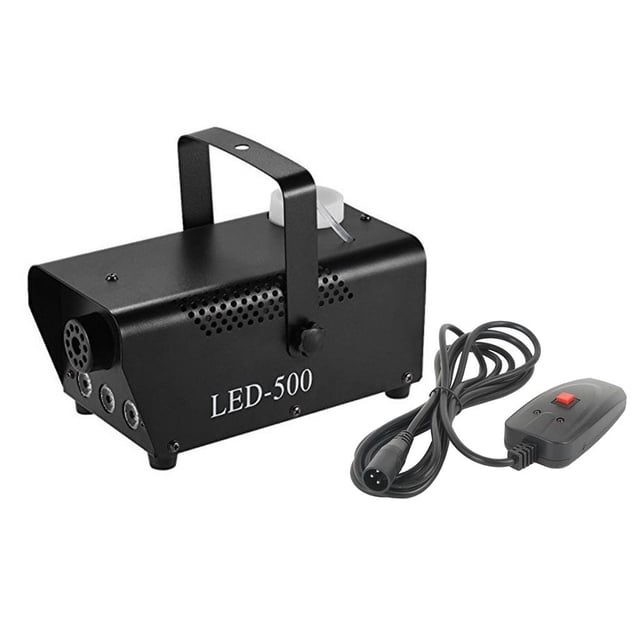 Plástico 500W Niebla Humo RGB led lámpara DJ Christmas Stage Remote perfke Máquina de humo de niebla 500W