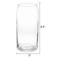 thumbnail image 4 of Mainstays 20oz Clear Can Shaped Drinking Glass, 4 of 8