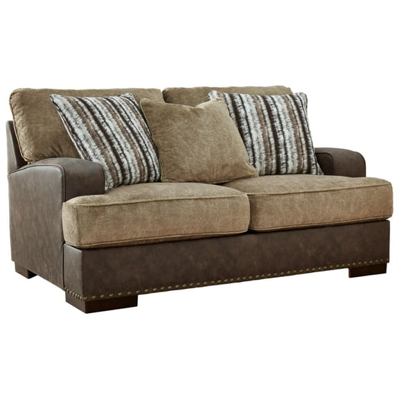 Signature Design by Ashley Alesbury Chocolate Loveseat