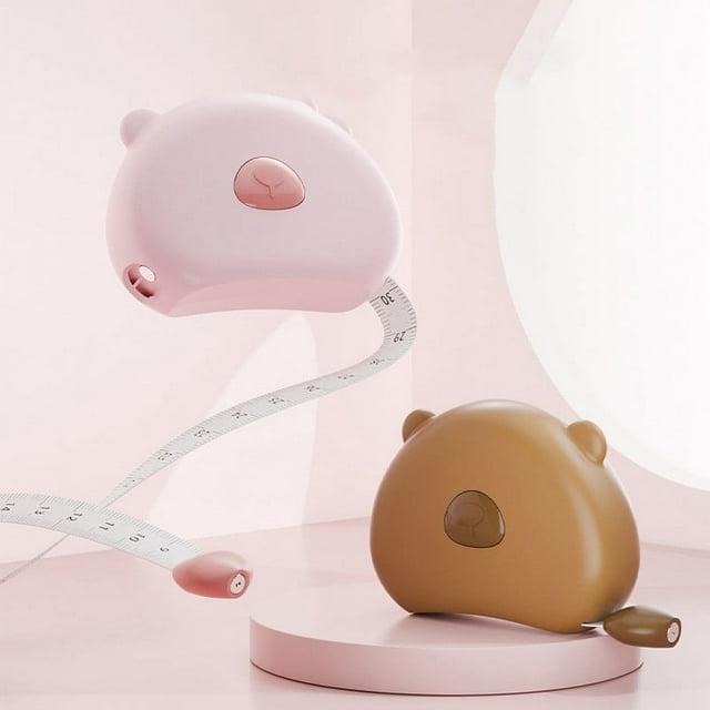 Boreal Craft Animal Measuring Tape With Bear Design Portable Measuring Tape Cute Tape Measures | Sewing Craft Measuring Tools Tape Measure For Kids Toddler Tape Measure Architect 6 Enough Project 16