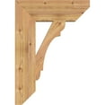 thumbnail image 3 of Ekena Millwork 5 1/2"W x 20"D x 28"H Olympic Slat Smooth Bracket, Western Red Cedar, 3 of 4