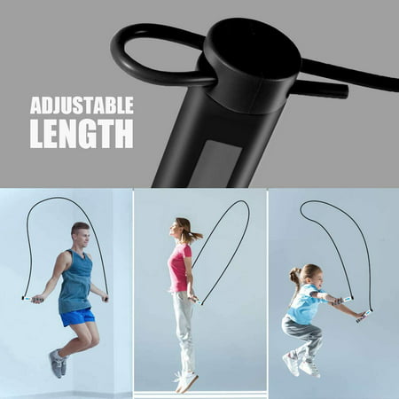 Kids Skipping Rope Wooden Jumping Speed Exercise Handle Boxing Fitness Training