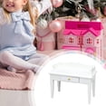 thumbnail image 3 of LeeQinersw 1/12 Dollhouse Desk Mini House Decoration Handmade Mini Furniture for Doll House, 3 of 6