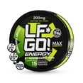 thumbnail image 1 of LF*GO! Energy Pouches | Caffeine Pouches | 6 Essential Vitamins and Minerals | Strawberry Kiwi | 200 mg Natural Caffeine | 0 Calories | 0 Sugar | 15 Pouches Per Can | 1 Can, 1 of 5