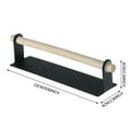 thumbnail image 3 of Yttmshdga Rack Adhesive Paper Towel Holder Under Cabinet For Kitchen Bathroom Stainless Kitchen Counter Storage（2PC）, 3 of 6