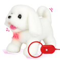 thumbnail image 1 of Peluche Easfan Walking White Dog con mando a distancia de 20 cm, 1 of 5