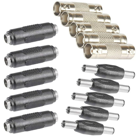 Componente de conector: Acoplador BNC XFFCSEC 5 + Adaptador DC 5
