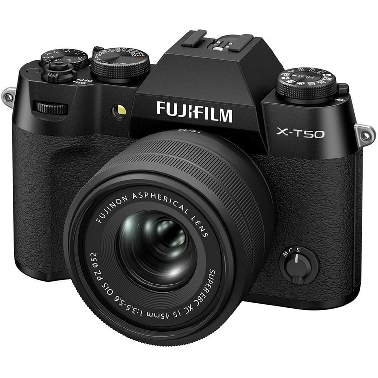 Fujifilm X-T50 Mirrorless Digital Camera XC15-45mmF3.5-5.6 Fujifilm X-T50 Mirrorless Digital Camera XC15-45mmF3.5-5.6