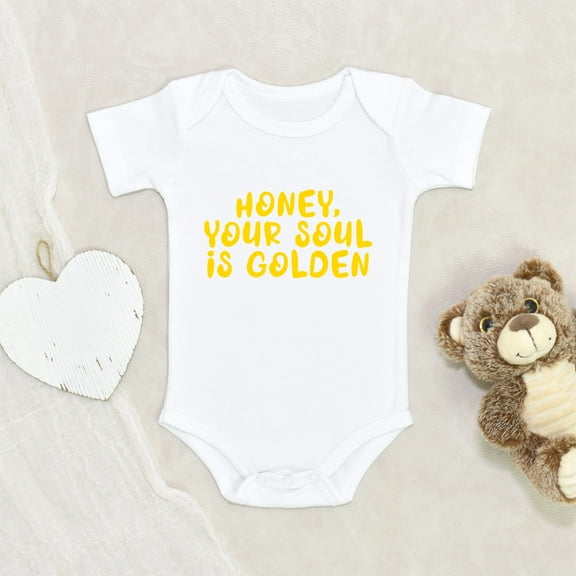 Newbabywishes - Honey's Spirit is Brighter Baby Clothes for Boys and Girls - Cute Baby Clothing