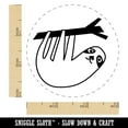 thumbnail image 2 of Sweet Sloth Hanging from Tree Rubber Stamp for Scrapbooking Crafting Stamping - Small 3/4 Inch, 2 of 7