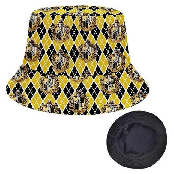 Harry Potter Bucket Hat Adults Summer Beach Fisherman Hat Foldable UV Protection Sun Cap Outdoor Travel Gifts