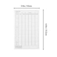 thumbnail image 2 of WHAMVOX Golf Score Record Cards Coated Paper Portable Design for Long Term Use 25Pcs, 2 of 8