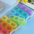 thumbnail image 4 of Caja Para Almacenamiento Semanal De Píldoras De Medicamentos, 4 of 5