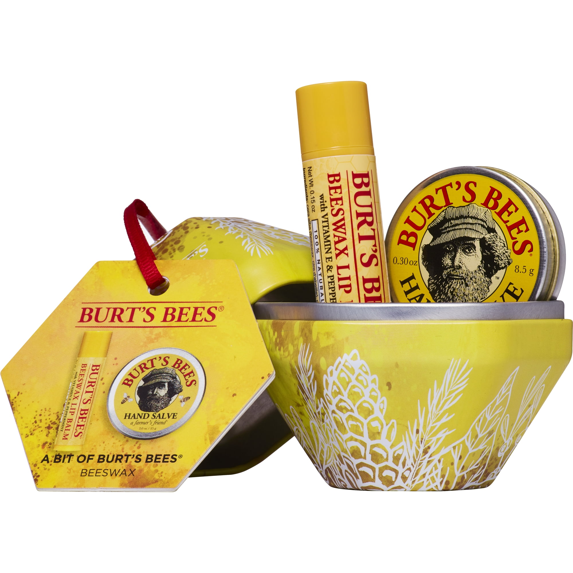 Burt's Bees A Bit of Burt's Bees Holiday Gift Set Original Beeswax