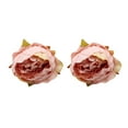 thumbnail image 2 of SPRING PARK 2Pcs Silk Fake Artificial Peony Flower Bouquet Wedding Party Home Decoration, 2 of 7