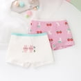 thumbnail image 2 of Girls Panties Boyshort Little Girls Soft Cotton Underwear Toddler Boxer Briefs Undies 4-Pack for Kid Girl 3-11 Years, 2 of 7