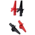 thumbnail image 2 of Shisuyan Test Clip Insulated Alligator Clip 4mm Banana Plug Multimeter Cable Probes Test Clip (Red), 2 of 9
