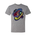 thumbnail image 2 of Wild Bobby, Colorful Sneakers Chucks Streetwear Mens Premium Tri Blend T-Shirt, Premium Heather, X-Large, 2 of 3