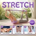 thumbnail image 5 of Greatunes Yoga Resistance Band Elastic Pull Rope, Portable Fitness Equipment for Stretching Core Training, Home Workout Bands for Legs Arms Abdomen, 5 of 8