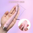 thumbnail image 5 of Mini G-Spot Finger Vibrator Sexy Toys Vibrators for Women Female Adult Stimulator Rose Vibrator Pink, 5 of 7