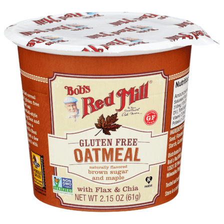 Bob's Red Mill Brown Sugar Oatmeal Cup 2.15 oz - Pack of 2