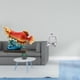 thumbnail image 2 of Estatua de arowana, figura abstracta de pensador, escultura humana moderna de resina, adorno decorativo coleccionable, ideal para estantería de of, 2 of 8