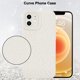 thumbnail image 5 of Funda de teléfono MZELQ para iPhone 12 Silicone Wave Ripple White, 5 of 6