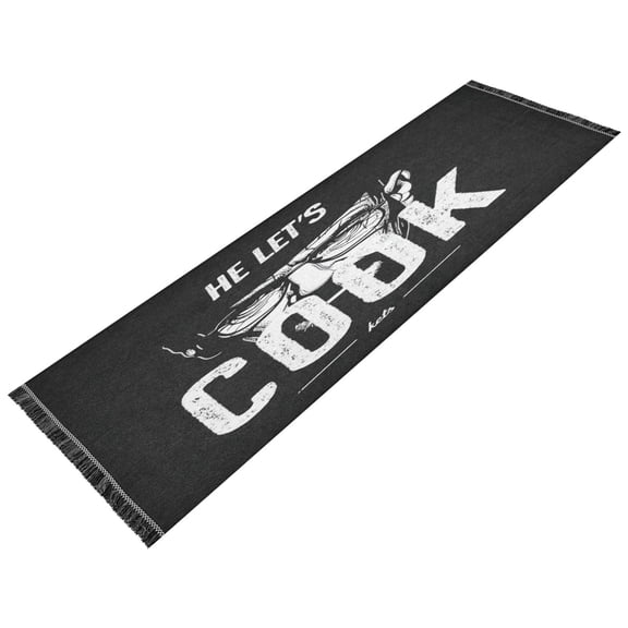 Vintage Modern Runner Rug,Non Slip Machine Washable 72"x23.5" Polyester Material Pet-Friendly Durable,Applicable to Entryway Rug Living Room Rug Cook