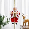 thumbnail image 3 of Zatoumnr Electric Climbing Ladder Santa Claus Figurine, Ornament Gifts for a Musical Christmas Display Christmas Holiday Gifts Decorations Party Holiday Supplies, 3 of 9