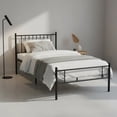 thumbnail image 1 of Cama Individual de Metal, Color Negro (Sin Colchón, 197*99cm), 1 of 7