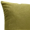 thumbnail image 2 of Jordan Manufacturing 20" x 20" Citron Solid Square Reversible Decorative Throw Pillow with Front Button, 2 of 5