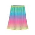 thumbnail image 2 of Luxalzxs Pleated Skirts for Girl Casual Cotton A Line Skirt Summer High Elastic Waist Midi Flowy Swing Beach Skirts, 3-10 Years, 2 of 3