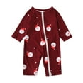 thumbnail image 4 of Family Matching Christmas Set Christmas Matching Jammies For Couples Holiday Santa Sleepwear Set Baby Style, 4 of 4