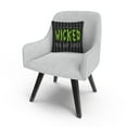 thumbnail image 3 of Gray Striped Something Wicked This Way Comes Halloween By Abc 16 X 16 Decorative Throw Pillow, 3 of 4