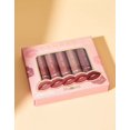 thumbnail image 2 of Set de 5 labiales Mate, marca Mousse, tono encanto nudes, 2 of 5