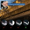 thumbnail image 4 of Christmas Light Clips Outdoor, 100 Pack Holiday Light Clips, for Outside Hanging Roof Icicle Lights, 4 of 6