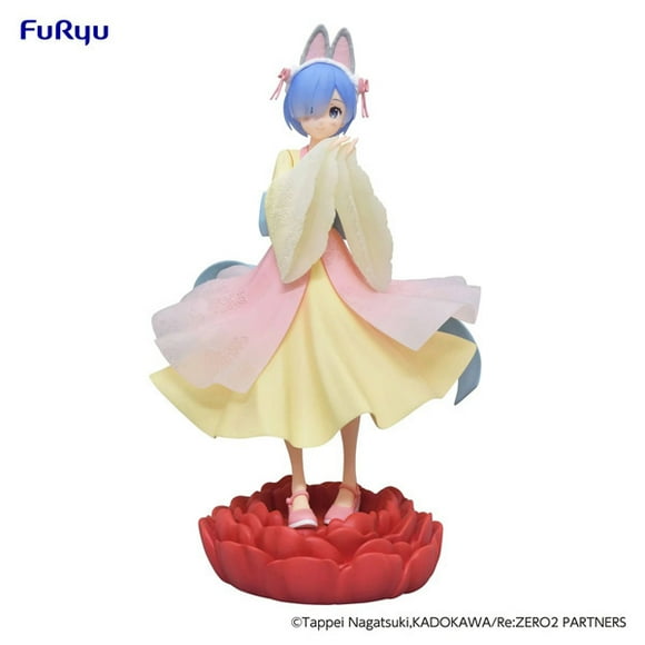Re:Zero Excessive Créative Rem Petite Lapin Fille Figurine 8 Pouces