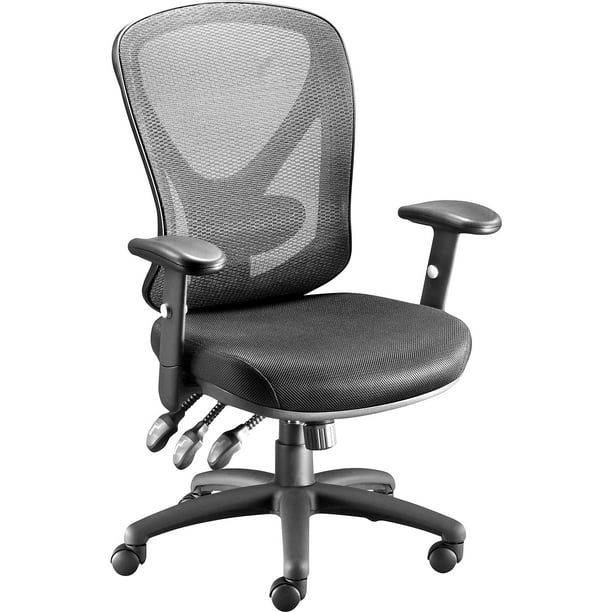 Staples Carder Mesh Office Chair Black, Office Chair Arm Covers Staples