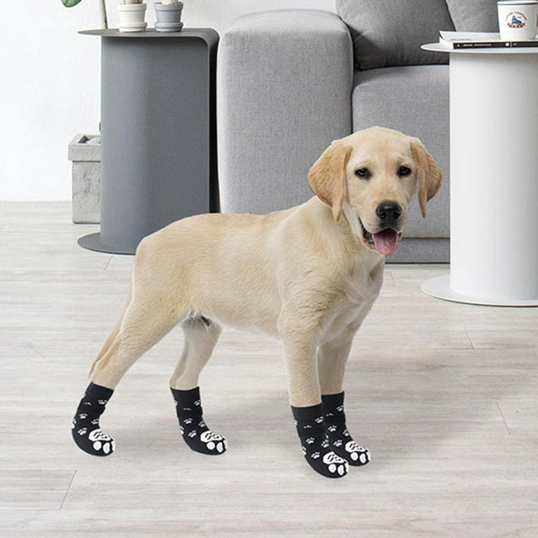Non slip dog socks with velcro hotsell