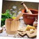 thumbnail image 2 of Garlic Garlic Crush Pot with Pestle Garlic Mincer and Masher Bowl Handcrafted, 2 of 5