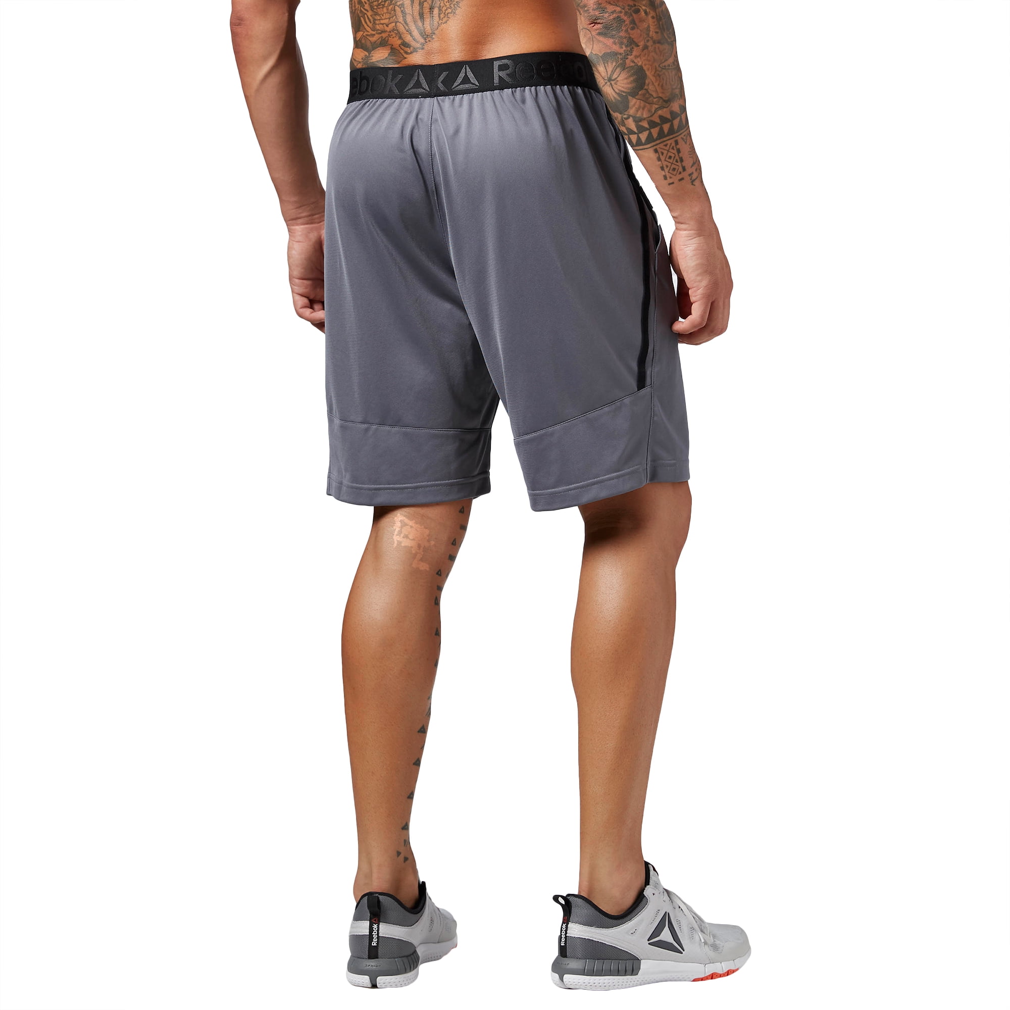 reebok men's mesh shorts