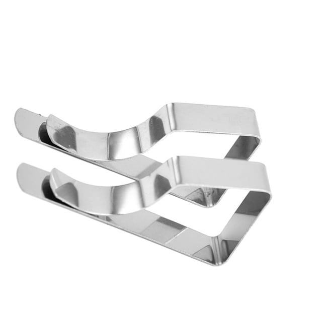Justharion Adjustable Tablecloth Clamp Securely Holds Tablecloth In Place Outdoors Tablecloth Clamps Holder Stainless Steel Stainless Steel 2PCS 1Set