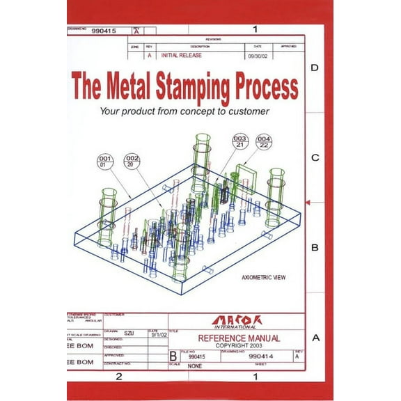 The Metal Stamping Process, (Hardcover)