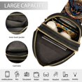 thumbnail image 3 of FORMRS Womens Crossbody Sling Bag Travel Daypack Shoulder Chest Backpack, Blue Geometric Eagle, 3 of 7