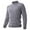 #117-Gray, variant on Men's Thickened Warm Round Neck Pullover Sweater Long Sleeve Casual Knit Top Fashion