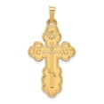 thumbnail image 1 of 14K Yellow Gold Eastern Orthodox Cross Pendant, 1 of 2